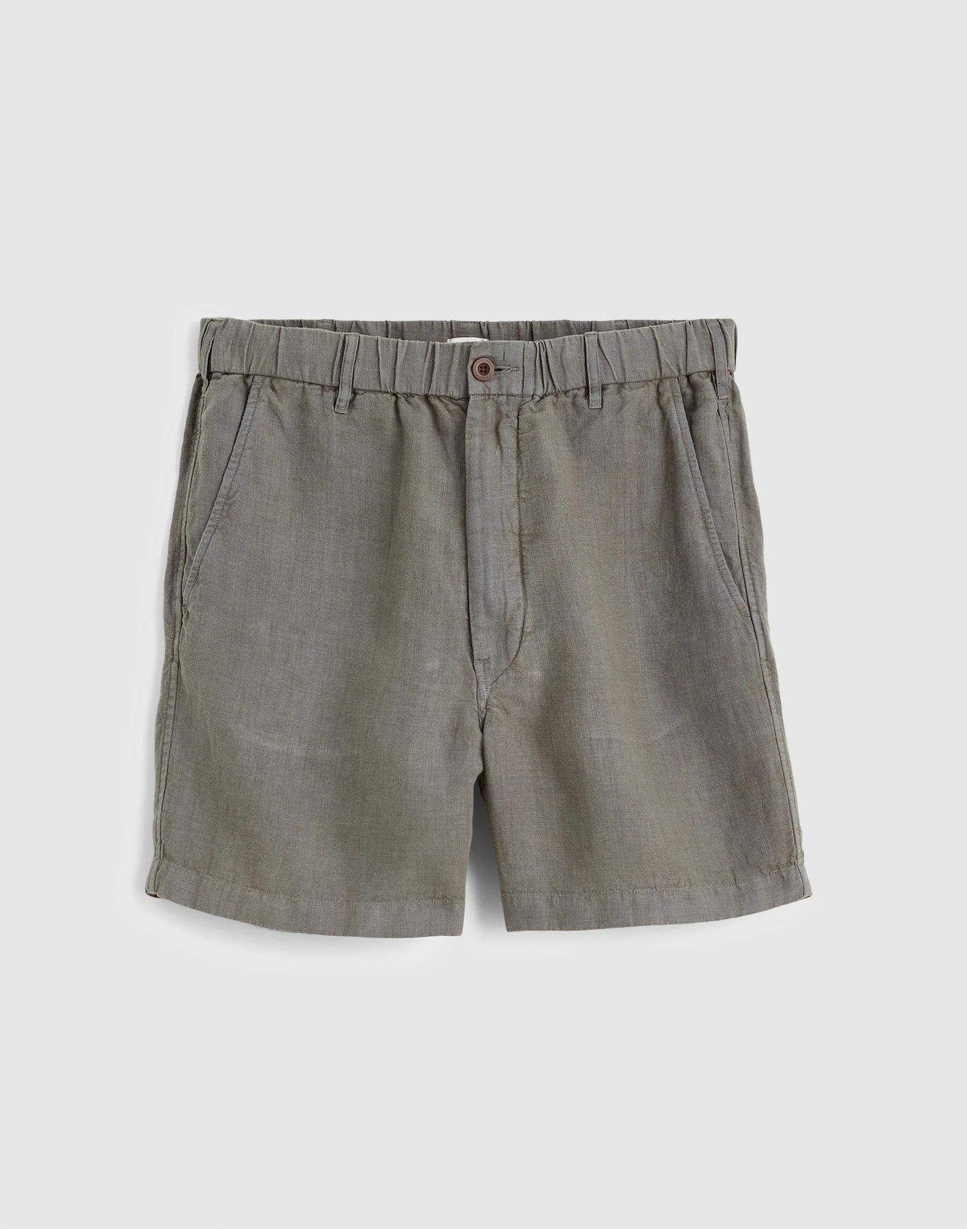 Olive Relaxed Fit Casual Shorts Thewoofox Caldero Virest Menswear - Image 2