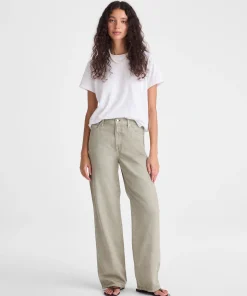 Thewoofox Sage Wide Leg Jeans High Rise Relaxed Fit Caldria Vessenne